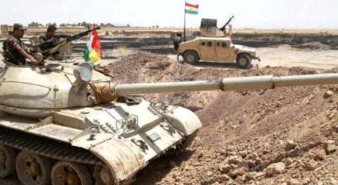  Peshmerga forces destroy 2 vehicles carrying Katyusha rockets west of Mosul