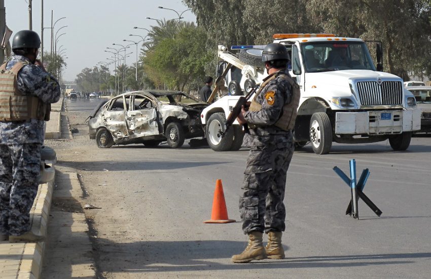  Four people wounded in two bomb blasts in Baghdad
