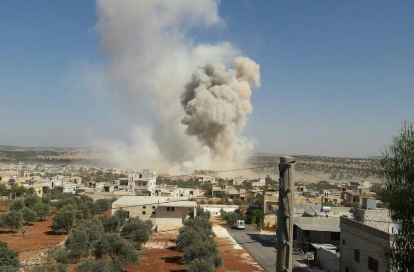  Syrian warplanes bombard 2 hospitals in Southern Idlib