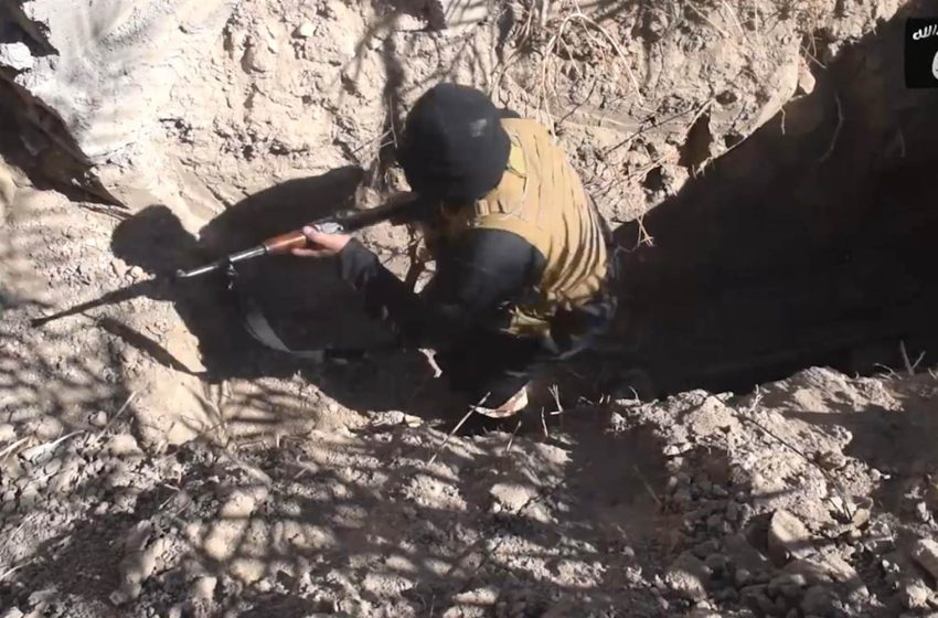  Security forces destruct Islamic State’s tunnels in Khalidiya