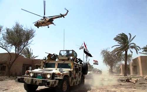  Security forces begin operations to liberate Zankoura area in northern Ramadi