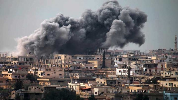  Video: Dozens of airstrikes on Maskana near Aleppo
