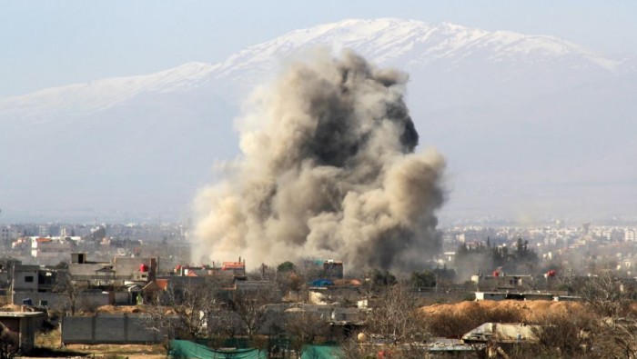  Unidentified airstrikes kill twelve civilians, injure tens others west of Deir Ezzor