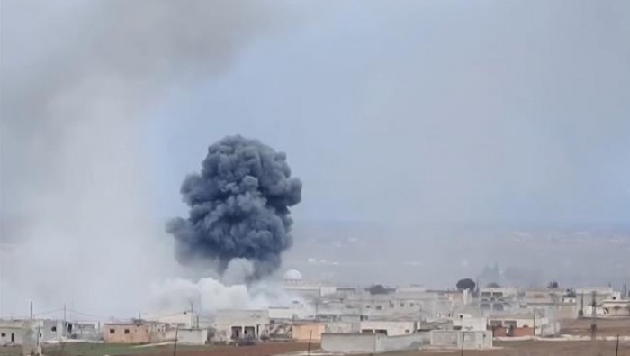  Coalition aircraft raid Mayadin east of Deir Ezzor