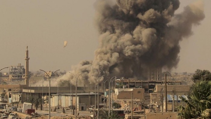  US-led coalition airstrikes kill 25 civilians in Raqqa