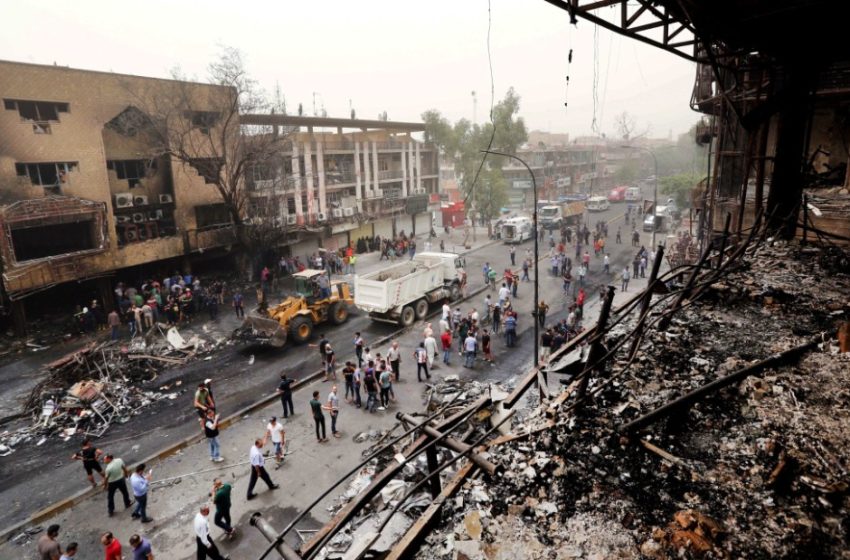  Five people injured in bomb blast near Baghdad market