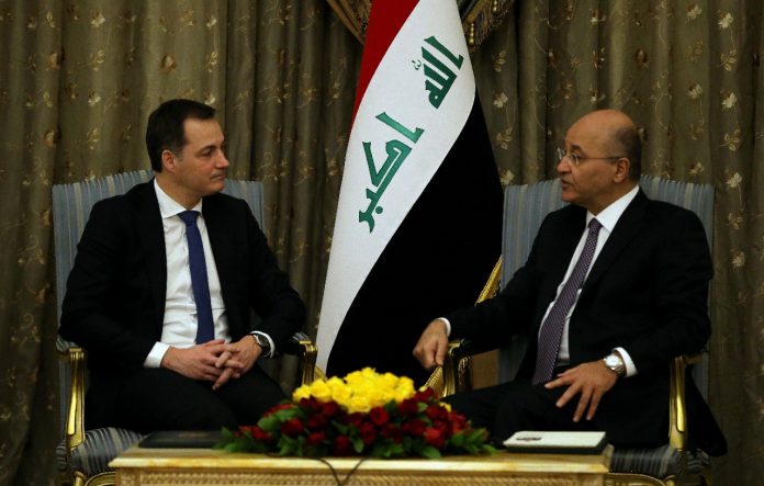  Iraqi president receives invitation to visit Belgium, EU