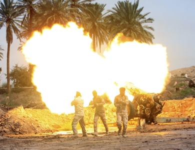 Iraqi forces kill 9 ISIS militants in artillery strike near Tikrit