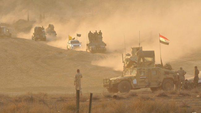  Iraqi army hunts for Islamic State militants in Diyala province