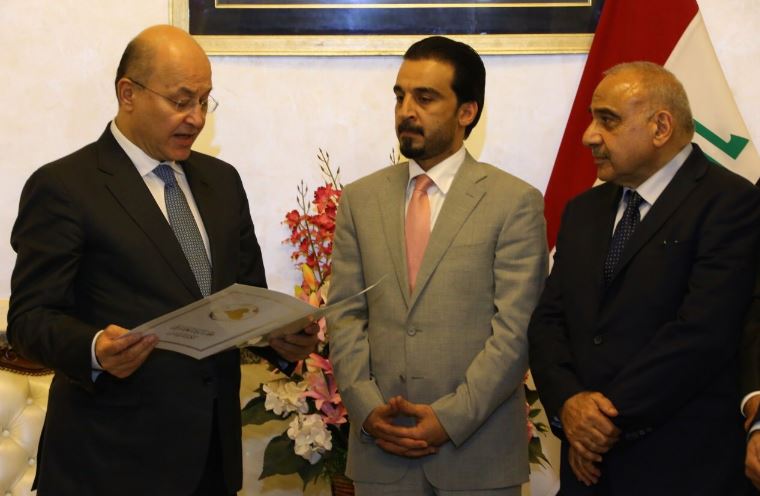 Iraqi president names Adil Abdul-Mahdi as prime minister