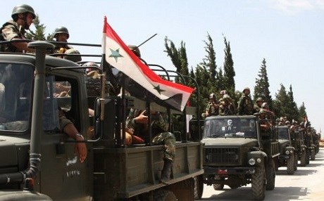  Syrian army sends reinforcements to Hama province