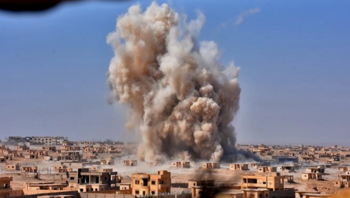  Syria, US and Russia conduct airstrikes and missile attack on Deir Ezzor