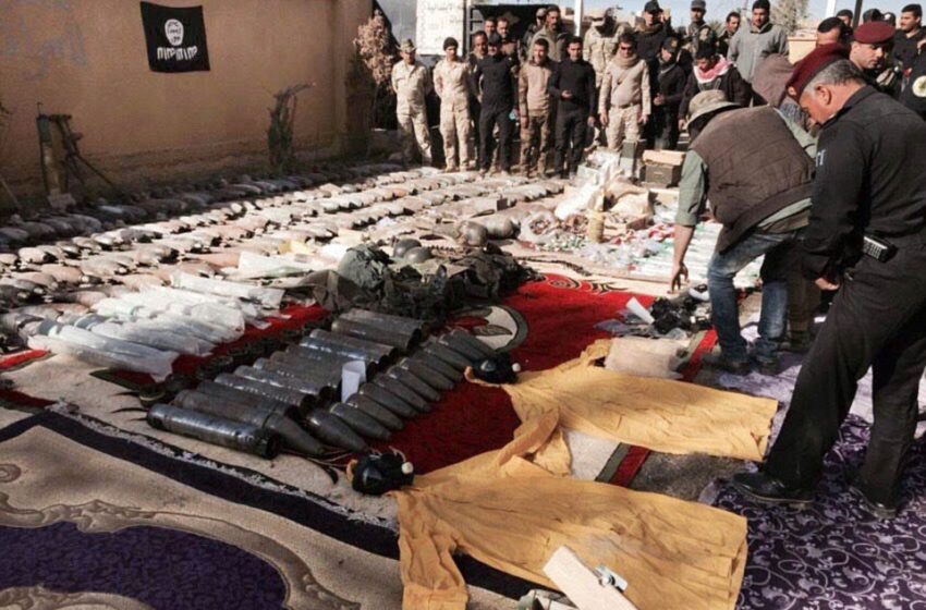  Iraqi troops uncover Islamic State arms depot in Anbar