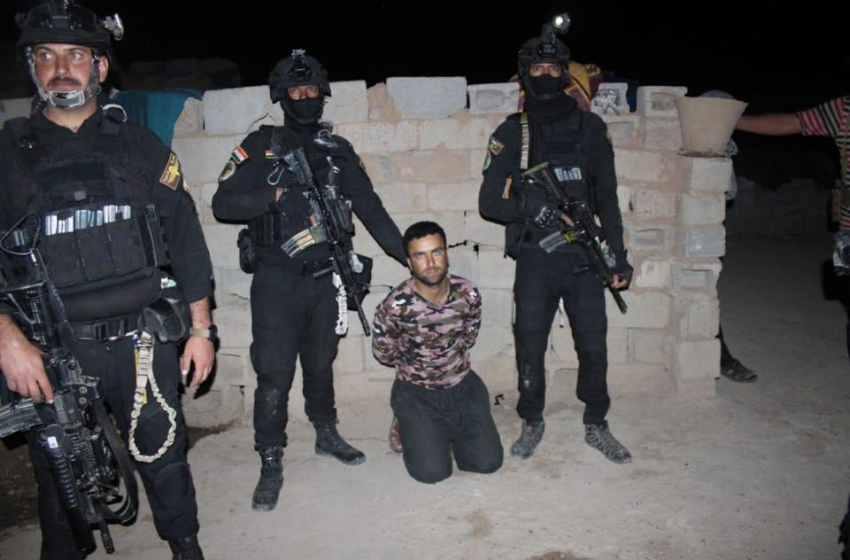  Iraqi troops arrest three Islamic State militants in Kirkuk