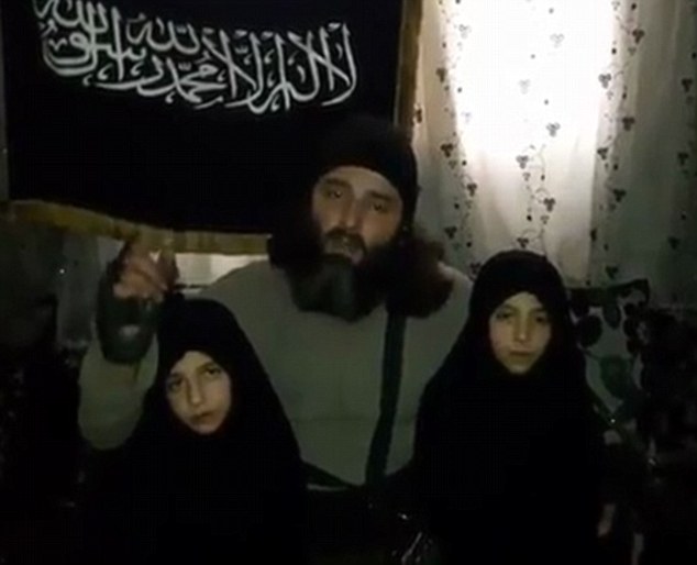  Video: Terrorist convinces his daughters to conduct suicide attack to become martyrs