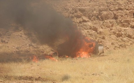  Coalition airstrikes bomb IS hideouts, kill militants in Anbar