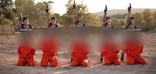  ISIS child soldiers execute Kurdish captives