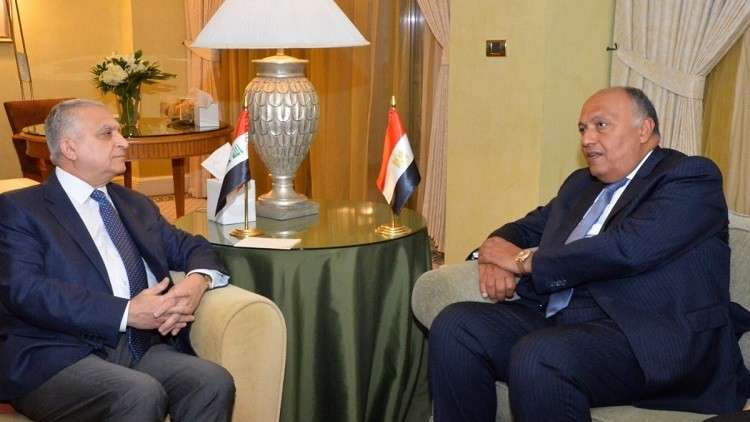  Iraq, Egypt FMs discuss bilateral relations, regional issues