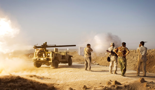  22 terrorists killed, including 5 foreigners, in artillery shelling by the army in Fallujah