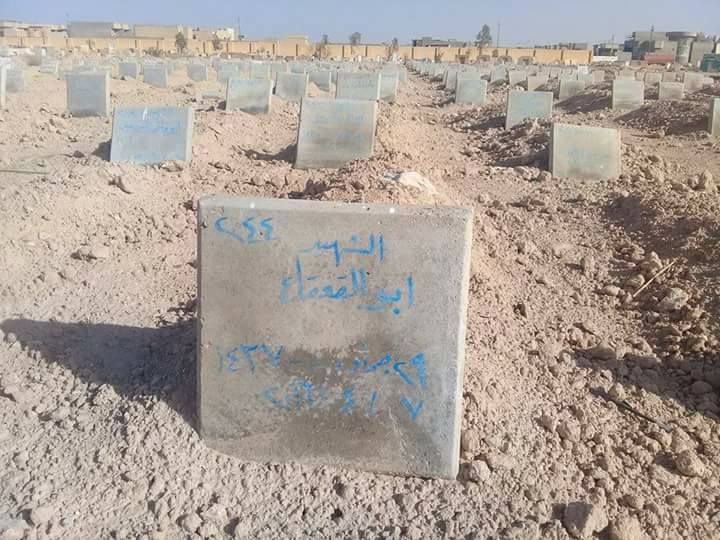  Security forces discover IS mass grave in Saqlawiyah