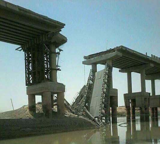  Iraqi jets shell pivotal bridge in Anbar cutting IS supply from the north