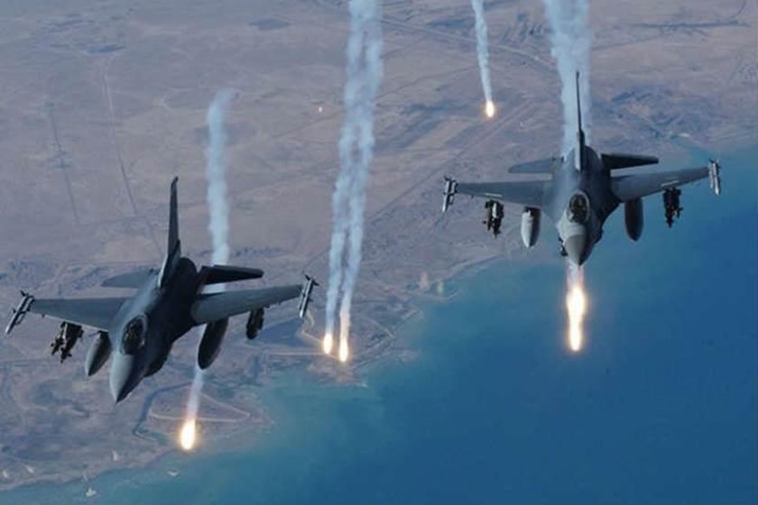  U.S.-led coalition warplanes kill 14 Islamic State militants in Kirkuk
