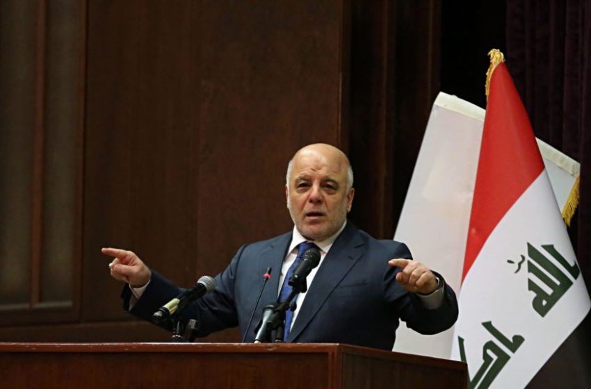  Iraqi PM says no tolerance with officials reluctant with duties