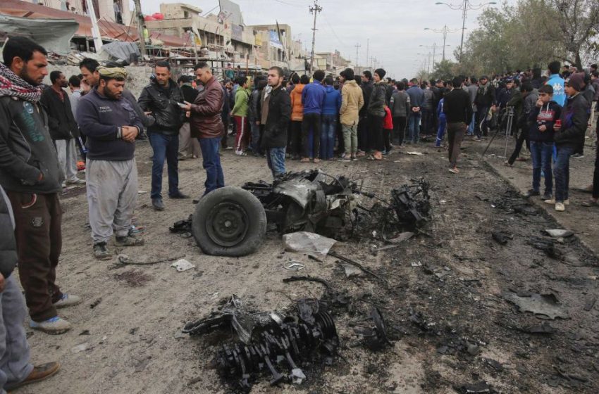  15 people killed, wounded in Iraq market explosion