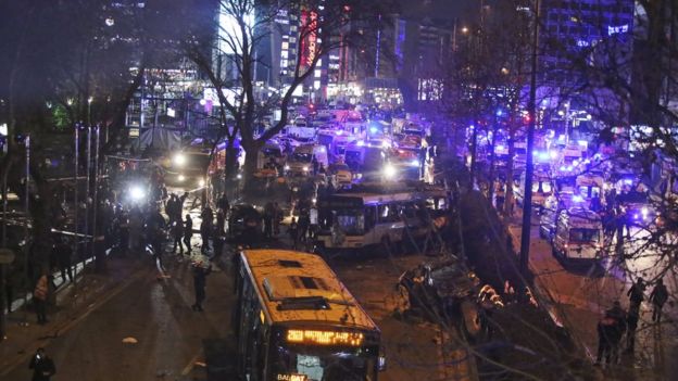  Massive explosion kills 27 people, wounds 75 others in central Ankara