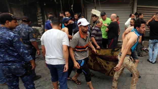  Suicide bombing in Baghdad kills 2 Shia militiamen