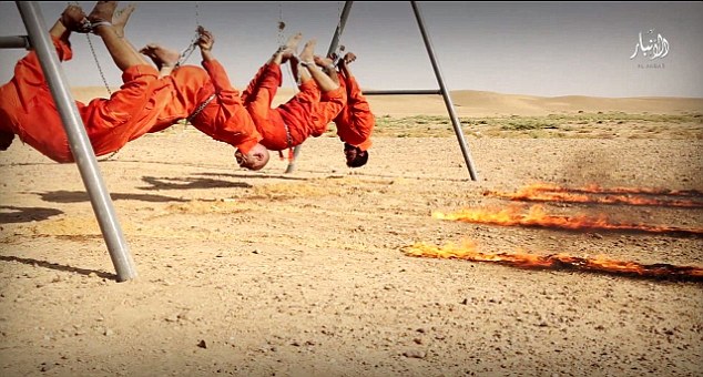  Islamic State burn 10 civilians dead for treason, kill 7 members for fleeing