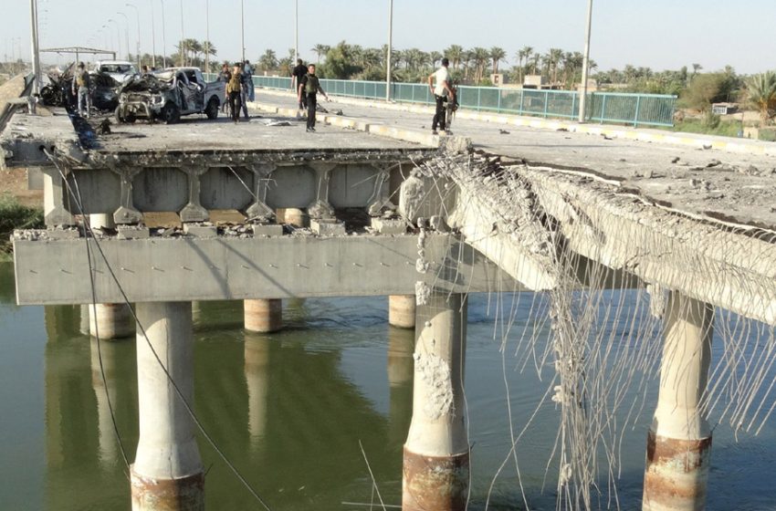  US-led airstrikes destroy ISIS strategic bridge in Nineveh