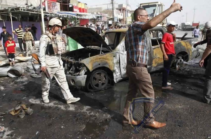  Four people wounded in western Baghdad bomb blast