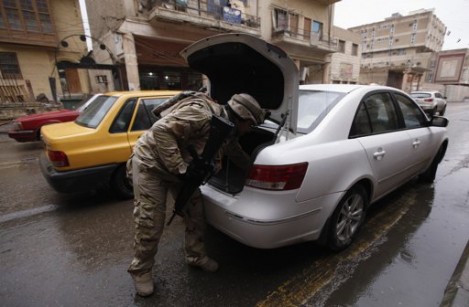  5 emergency cops hit in Baghdad