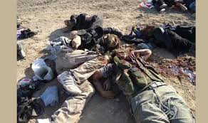  40 ISIS elements killed, 5 booby-trapped vehicles destroyed north of Ramadi