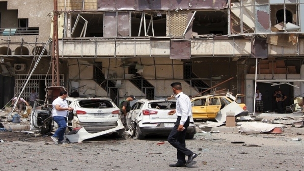  8 people injured including 4 police elements in bomb blast south of Kirkuk