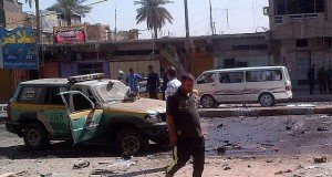  4 policemen killed, wounded in bomb blast south of Baghdad