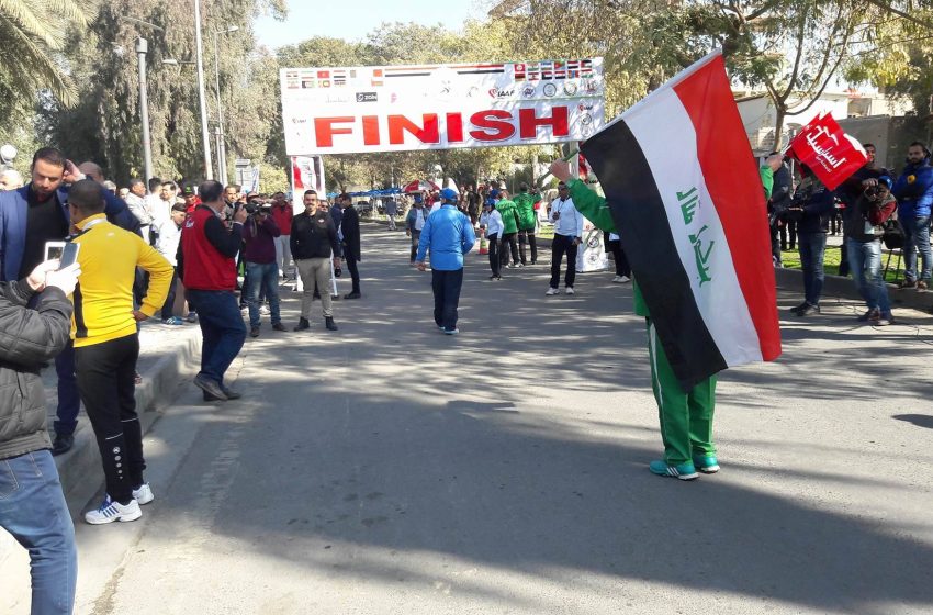  Kenyans lead as Baghdad’s half marathon concludes