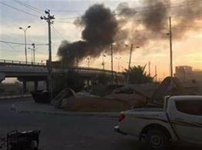  Police conscript killed in IED blast in western Baghdad