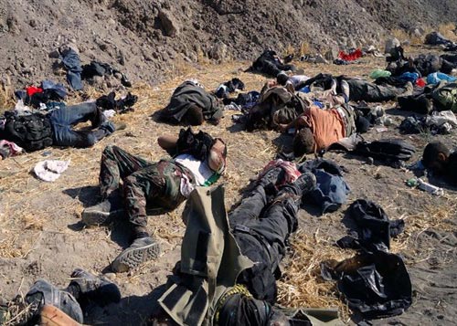  Paramilitary troops kill three Islamic State militants in Hamrin Mountains