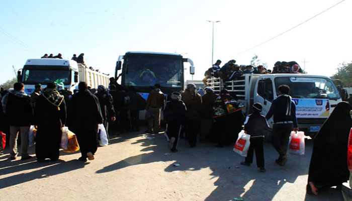  ISIS attack buses carrying IDPs out of Tikrit