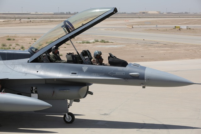  F-16 fighter jets began air raids since September 2nd, says Air Force