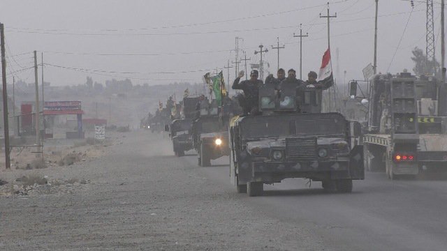  Iraqi police recaptures 2 western Mosul villages from IS as operations continue