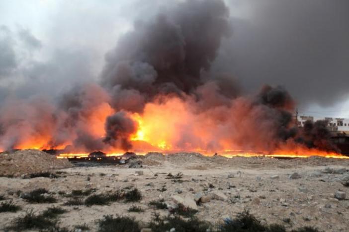  Iraq puts out fires at Qayyara oil field in northern Iraq – ministry