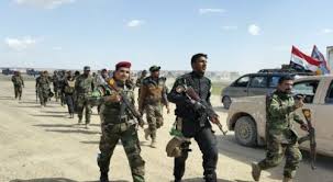  Security forces and tribal fighters prepare to liberate Haditha-Baiji road