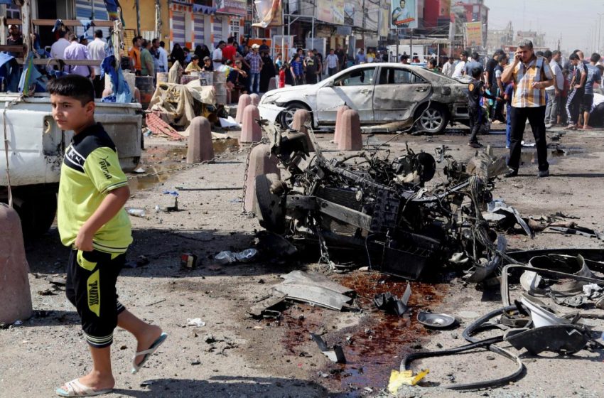  Three people injured in bomb blast near Baghdad market