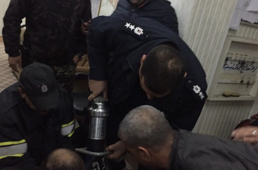  Iraqi rescuers release Kirkuk toddler trapped inside cooking container