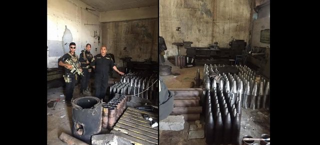  Army forces uncover huge IS munition stash in Mosul