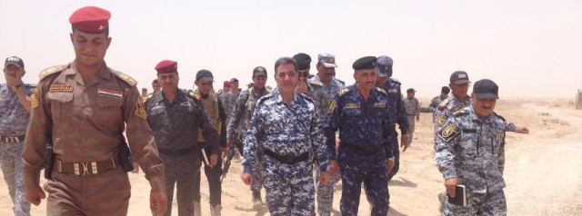  Photos: Iraqi Interior Minister visits Habbaniyah military base