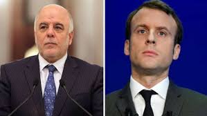  Macron offers Iraq’s Abadi mediation with Erbil over referendum dispute